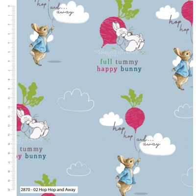 Peter Rabbit, Home Grown Happiness, Hop Hop and Away Cotton