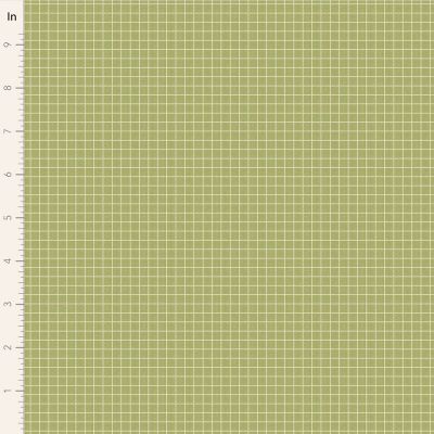 Tilda Creating Memories, Woven Plaid Pea Green