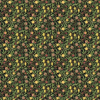 Pomegranate Ebony Ploycotton William morris