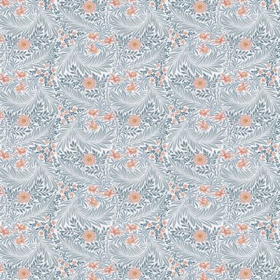 Larkspur Blue Polycotton William morris