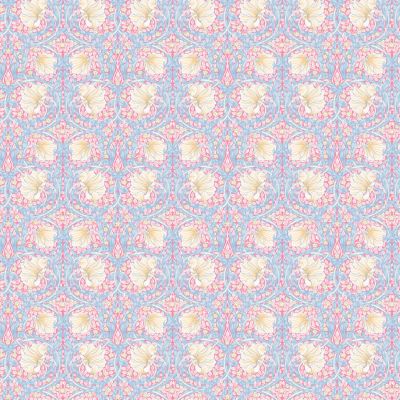 Pimpernel Pastel Pink Polycotton William morris