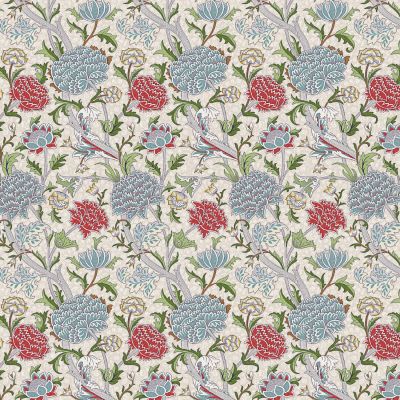 William Morris The Cray Paradise Blue Panama