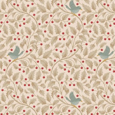 Tilda Merry Little Christmas Holly Clay Cotton