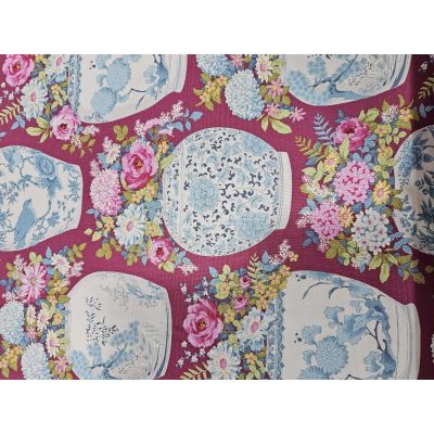 Tilda Chic Escape Flowervase maroon