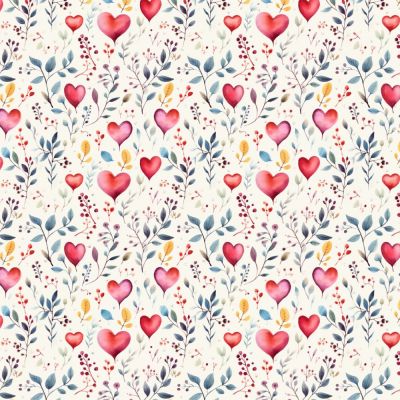 Wild Hearts Polycotton