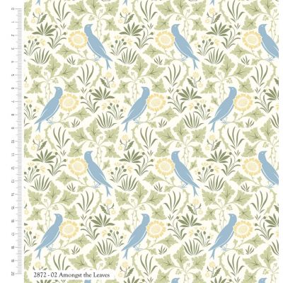 Voysey Amongst the Leaves Cotton
