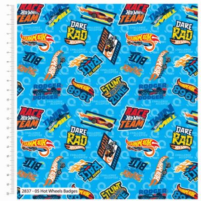 Hot Wheels Badge Cotton