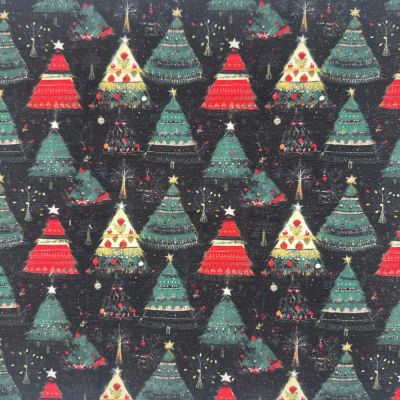 Nordic Noel digitally printed polycotton