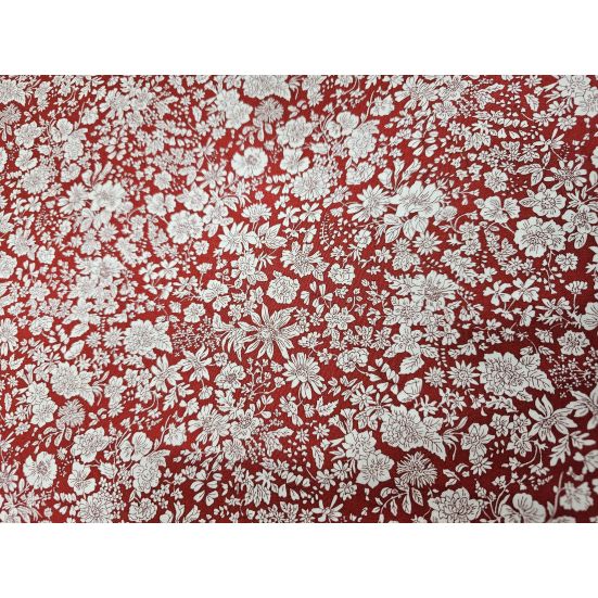 Liberty Emily Belle Crimson Cotton