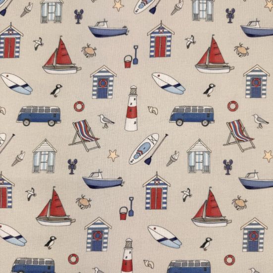 Seaside Stories Linen by Emma Lawrence