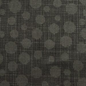 Riley Blake, Graphite White Dots Cotton