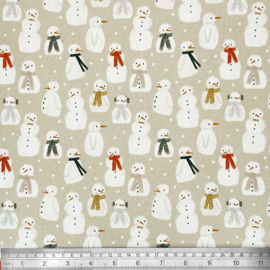 The Snowman, Natural Cotton Panama