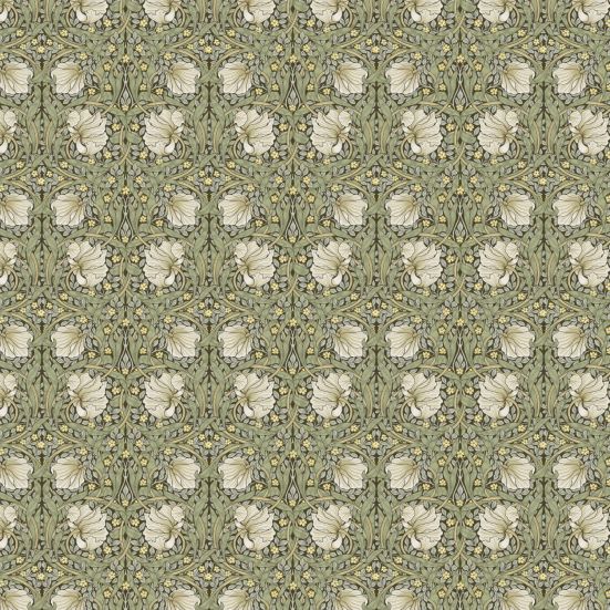 Pimpernel Olive Polycotton William morris