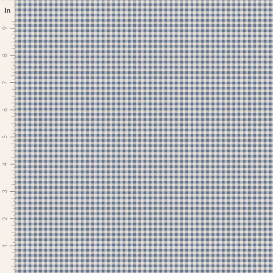 Tilda Creating Memories, Woven Gingham Blue