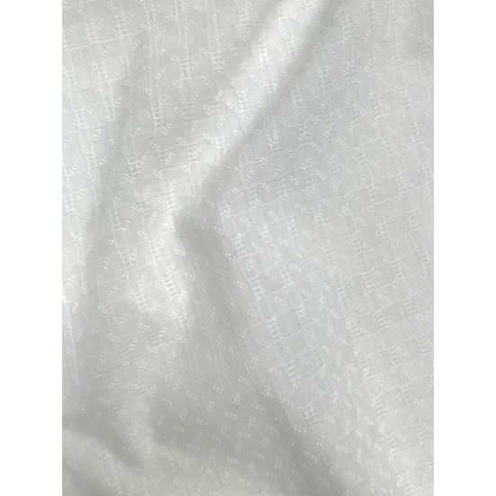 Sprig Jacquard White