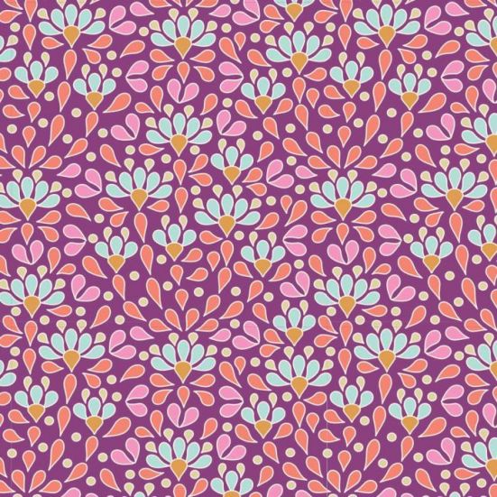 Tilda Beach Cotton Sea Anemone Lilac