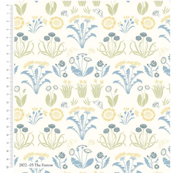 Voysey the Furrow Cotton