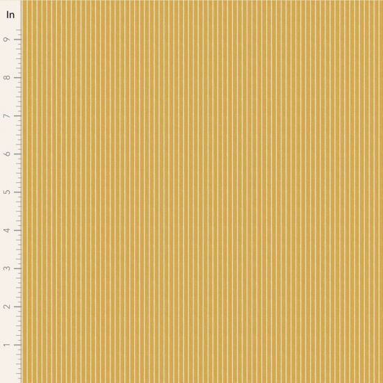 Tilda Creating Memories, Woven Strip Yellow