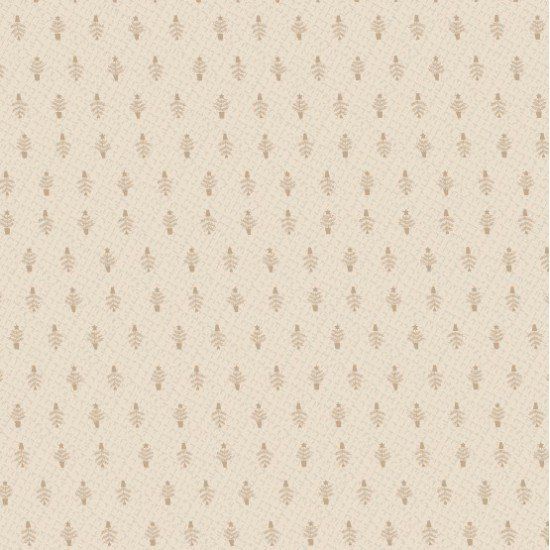 Lynette Anderson Peace & Joy Little Trees Clotted Cream Cotton