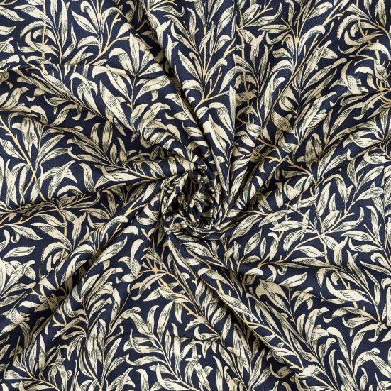 William Morris Design Willow Brough Navy