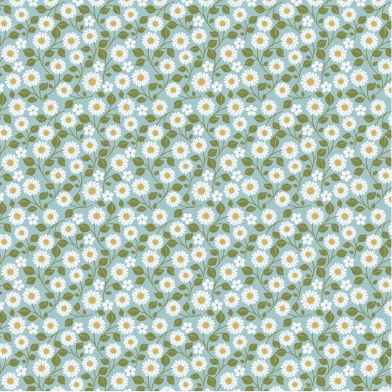 Farm Girls Forever, Hippie Chic Blue Cotton
