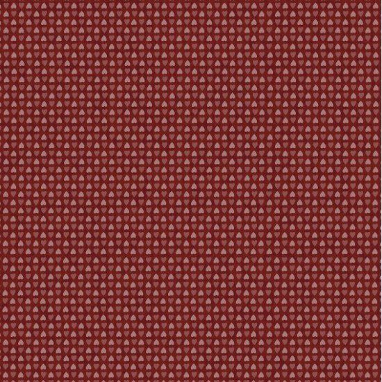 Lynette Anderson Peace & Joy Sweet Heart Berry Cotton