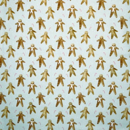 Gingerbread Man, Ice Cotton Panama