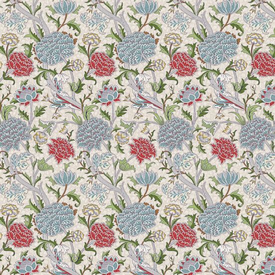 William Morris The Cray Paradise Blue Panama