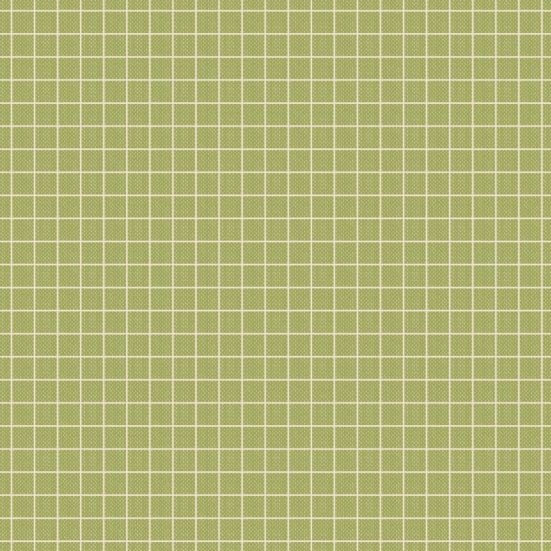 Tilda Creating Memories, Woven Plaid Pea Green