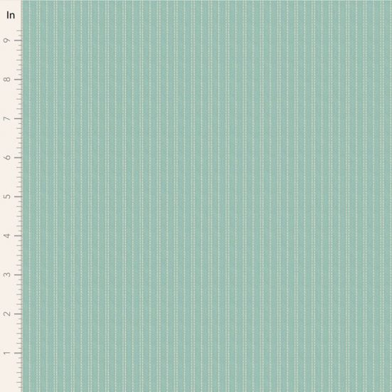 Tilda Creating Memories, Woven Strip Teal