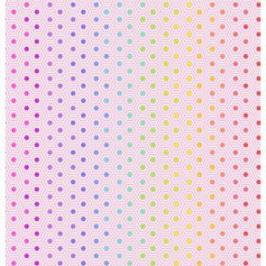 Tula Pink True Colors Hexy Rainbow Shell Cotton