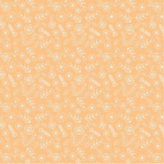 Hopscotch & Freckles Picking Posies Peach