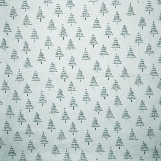 Christmas Trees, Ice Cotton Panama