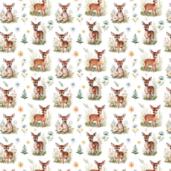 Meadow Fawn Polycotton