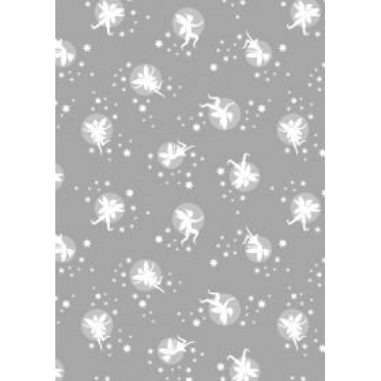 Fairy Lights Fairies on Grey