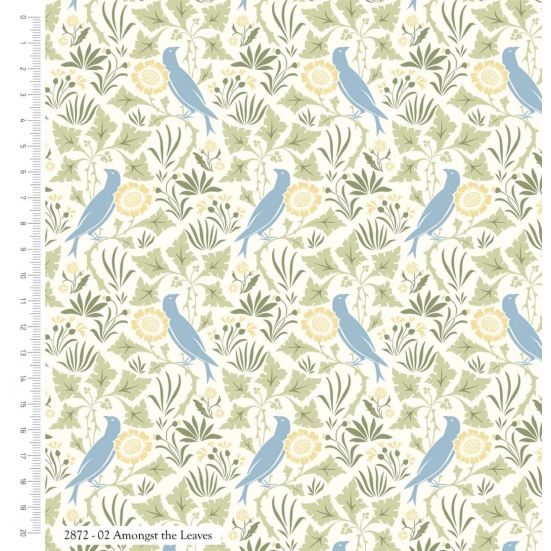 Voysey Amongst the Leaves Cotton