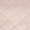 Quilted Velvet baby pink