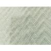 Chevron embroidered cotton Mint