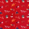 Christmas Dogs Red
