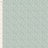 Tilda Village Life Lillian Teal Cotton
