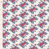Tilda Village Life Myrtle Blue Cotton
