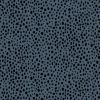 French Terry Rain of Dots Blue Shadow