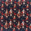 Nutcracker Noel digitally printed polycotton