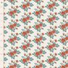 Tilda Village Life Myrtle Teal Cotton