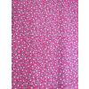Purple small Flower Cotton