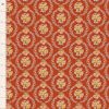 Tilda Village Life Marble Rust Cotton