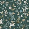 Sweatshirting Dreamy Flowers Dark Green
