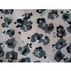 Tencel Lawn, Pink Grey animal print