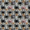 3d Embroidered Spiders Cotton