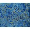 Polyester, Blue with matching Paisley